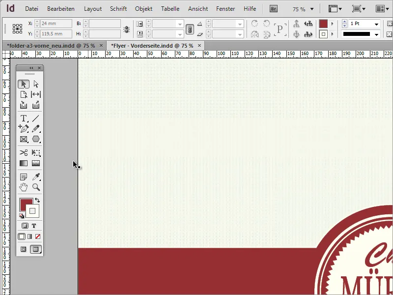 Mendesain menu profesional di Adobe InDesign - Bagian 2