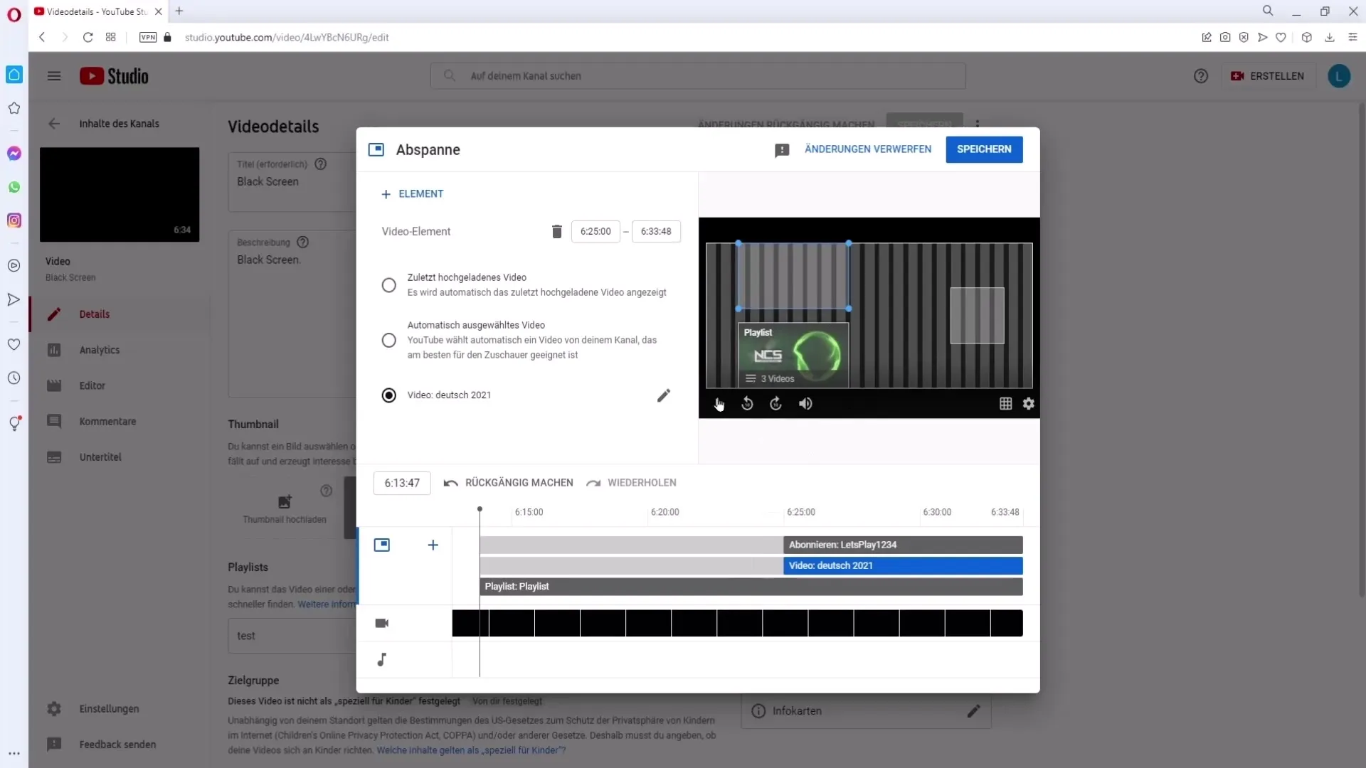 Lage en individuell YouTube-avslutning - Enkel veiledning