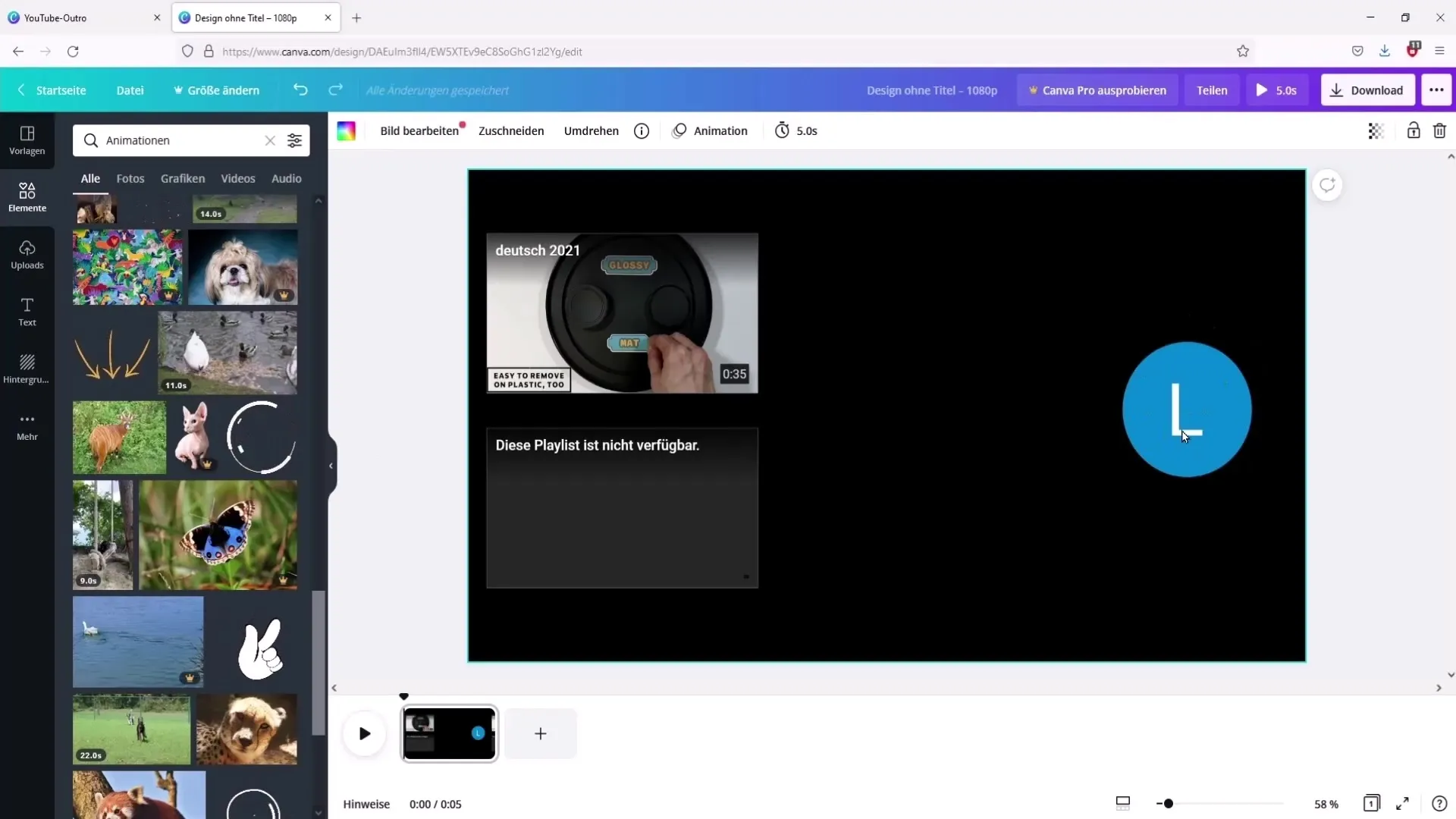 Lag en individuell YouTube-outro - Enkel veiledning