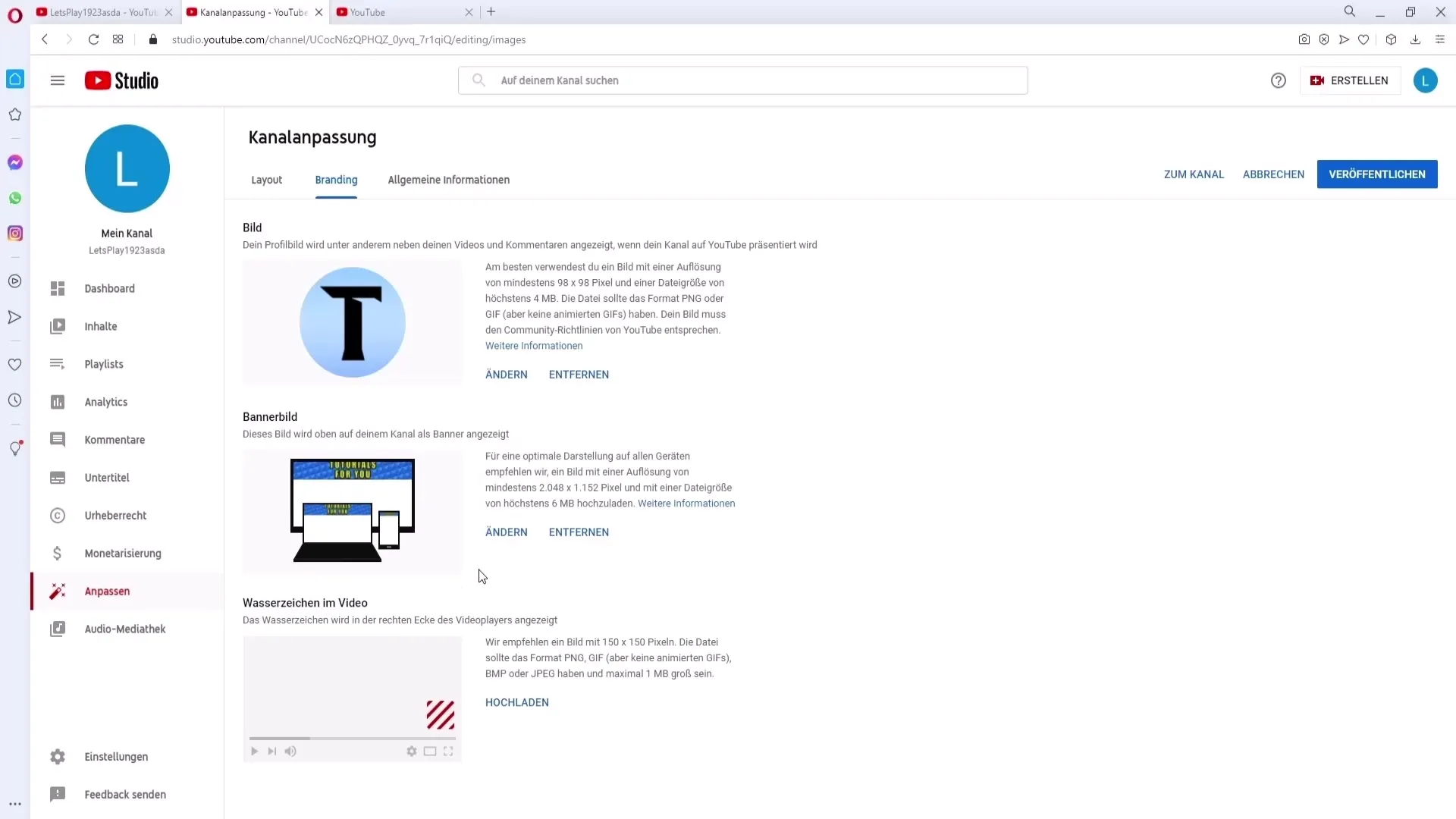 Mendirikan saluran YouTube dengan sukses - Panduan langkah demi langkah Mendirikan saluran YouTube dengan sukses - Panduan langkah demi langkah