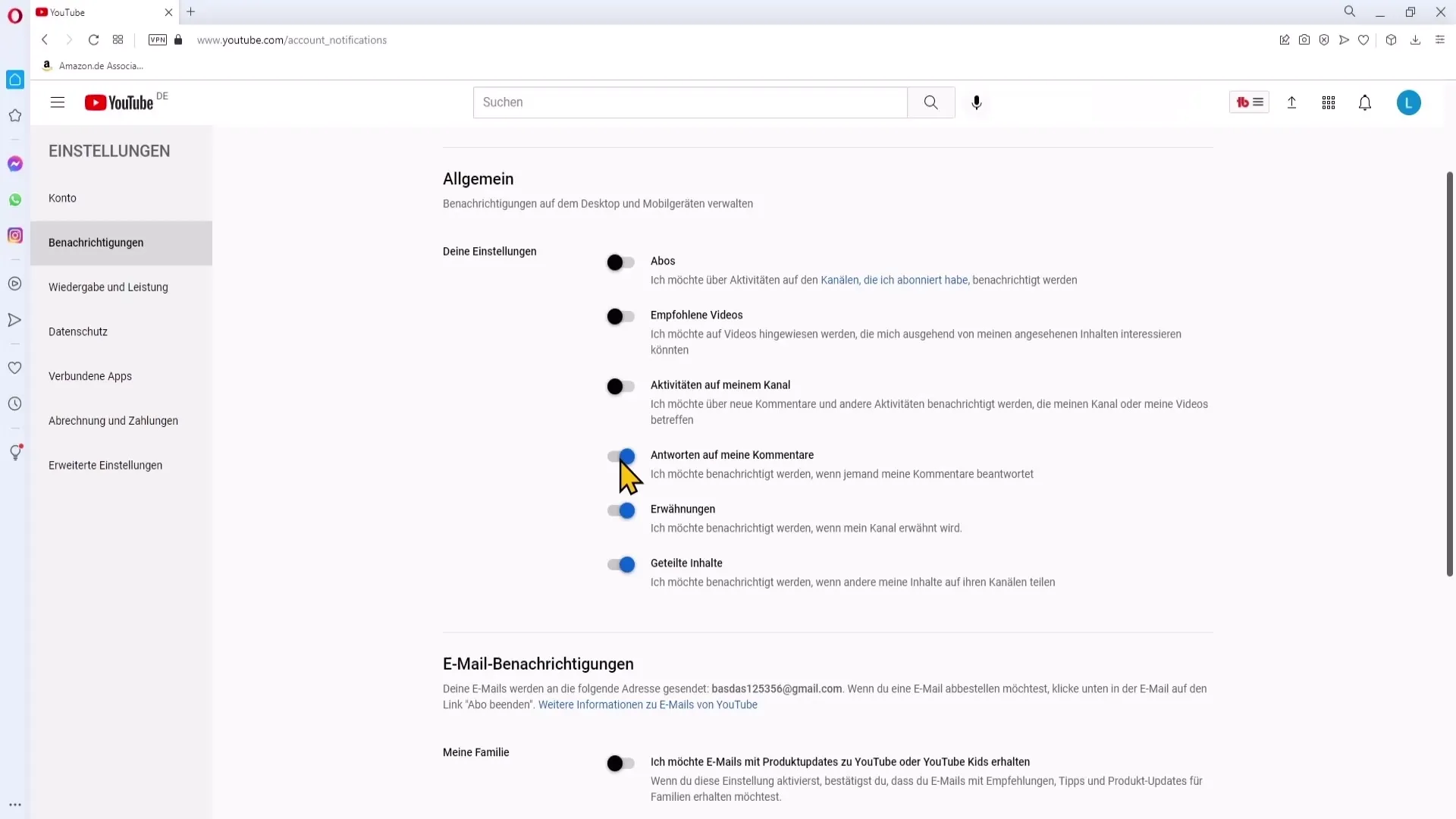 Konfigurer YouTube-varsler enkelt