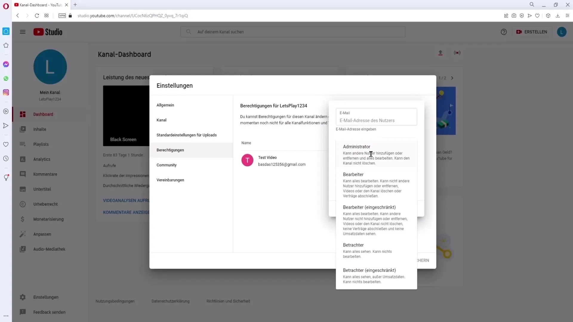Legg til medarbeidere og administratorer på YouTube effektivt