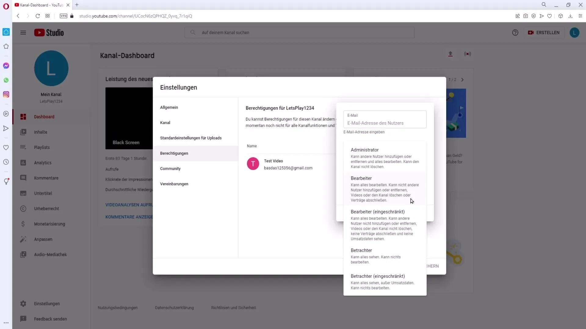 Legg til medarbeidere og administratorer på YouTube effektivt