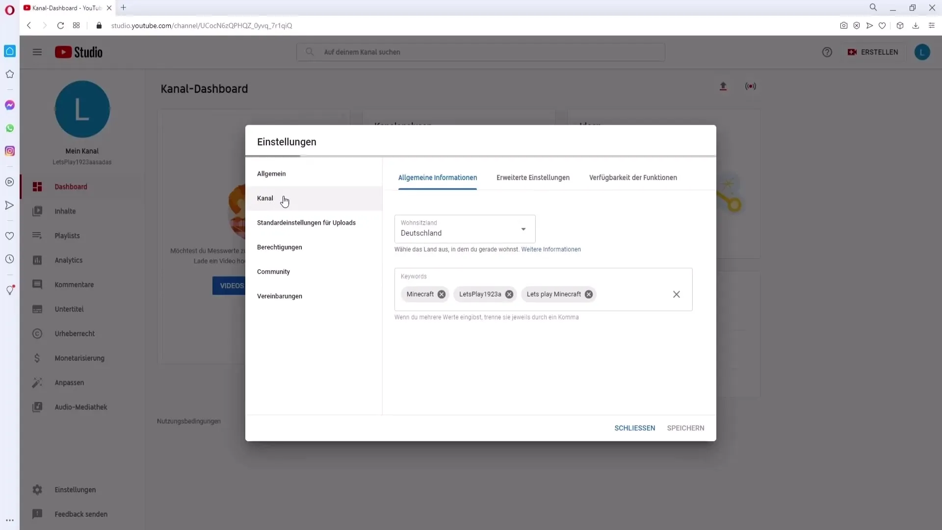 YouTube-Konto verifizieren für längere Uploads