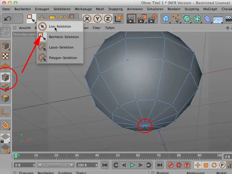 Sculpting in CINEMA 4D - Kreativtraining: Teil 02 - Grundobjekt vorbereiten