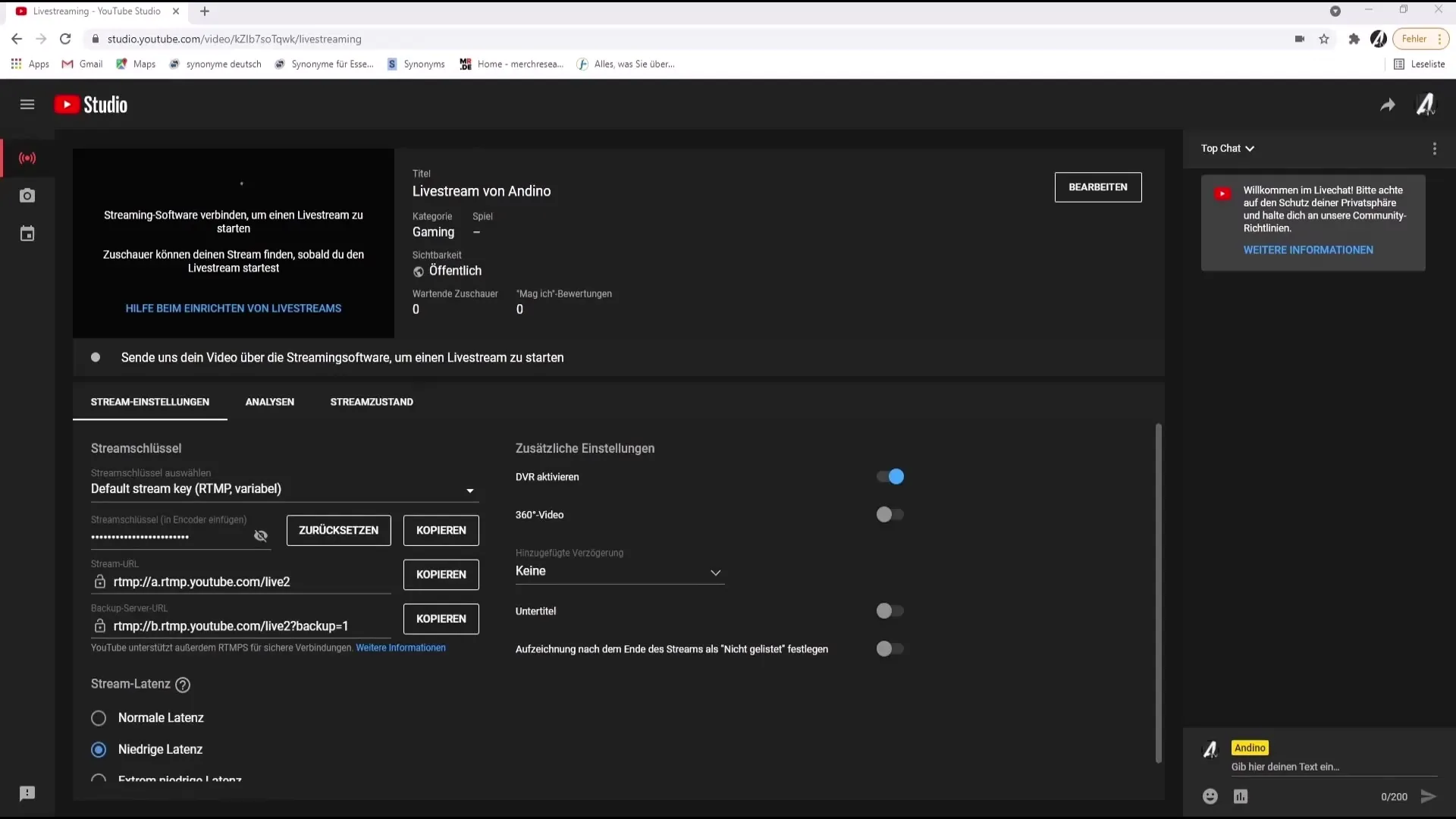 Mengatur siaran langsung di YouTube secara efektif Menyiapkan siaran langsung di YouTube secara efektif