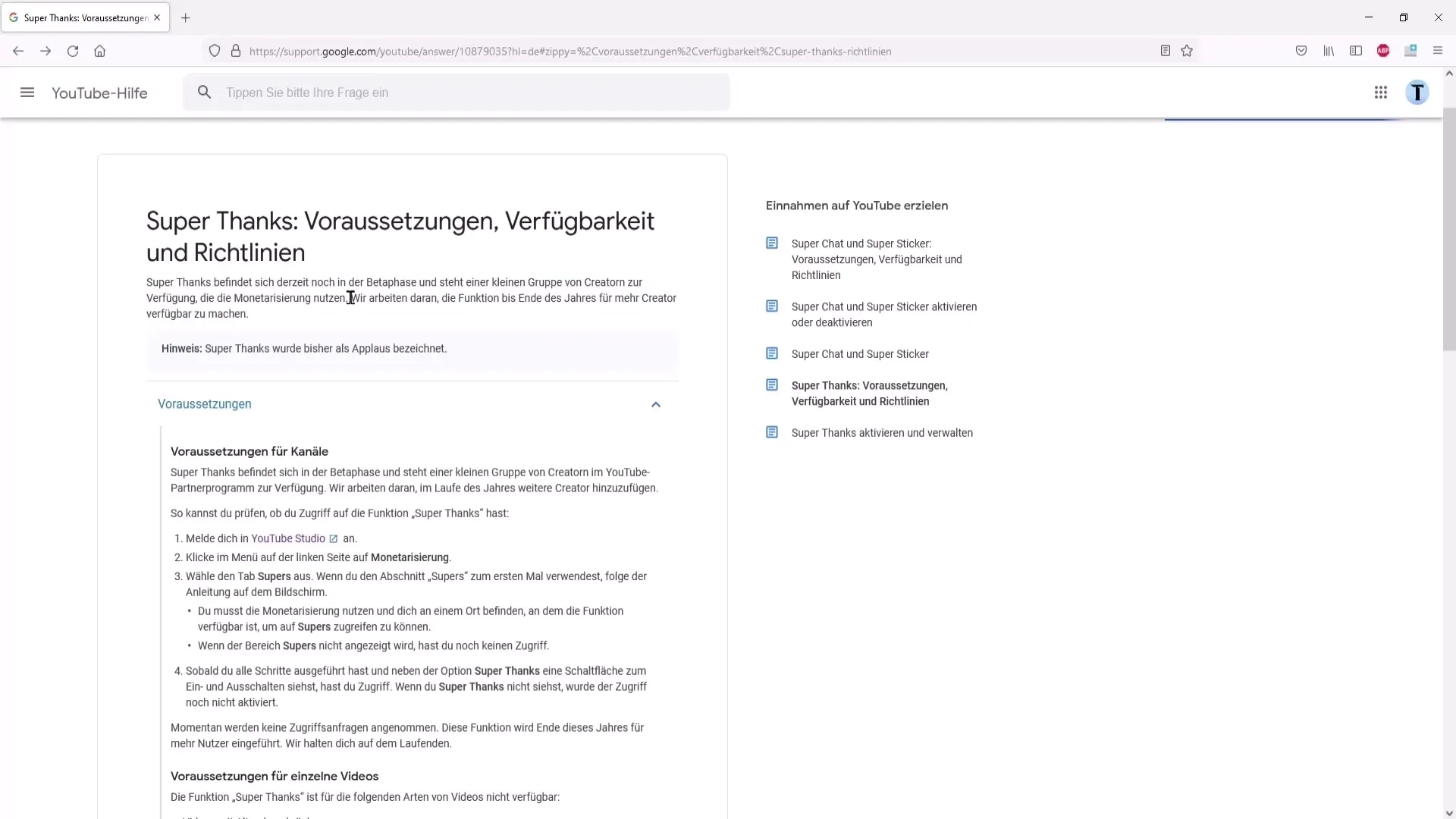 Aktiver Super Thanks på YouTube - Slik gjør du det!