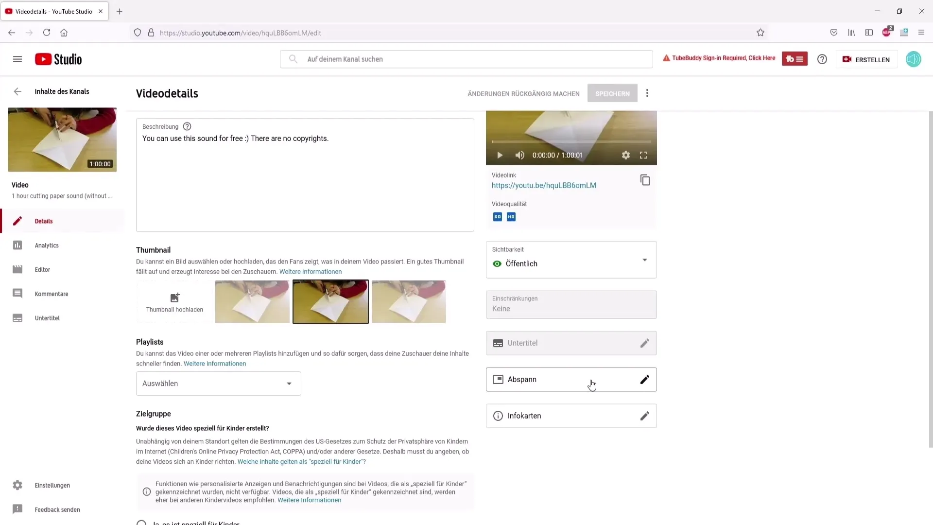 Infokort og avslutninger for mer interaksjon på YouTube