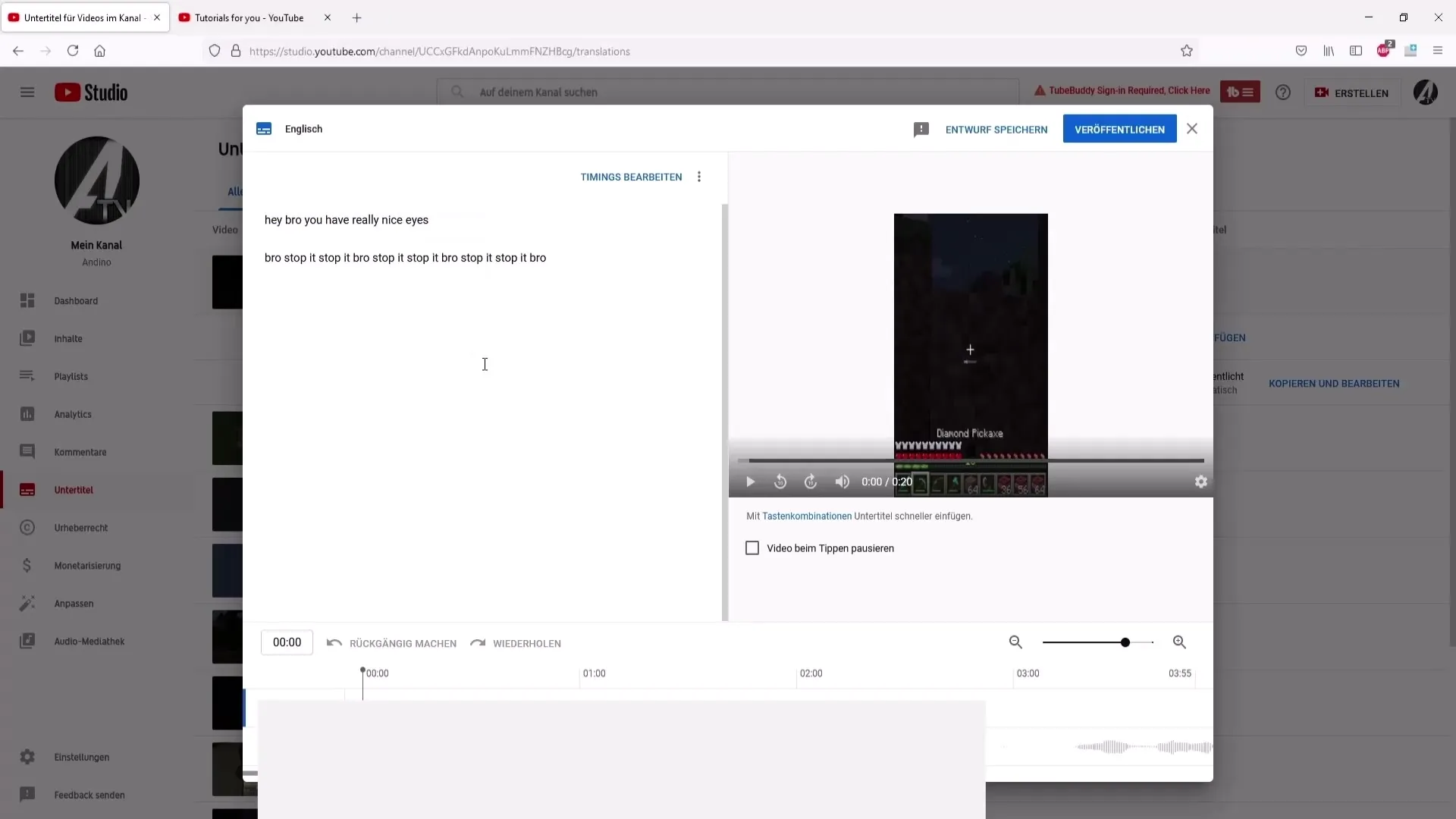 Menerjemahkan dan mengedit subtitle secara otomatis di YouTube Menerjemahkan dan mengedit teks secara otomatis di YouTube