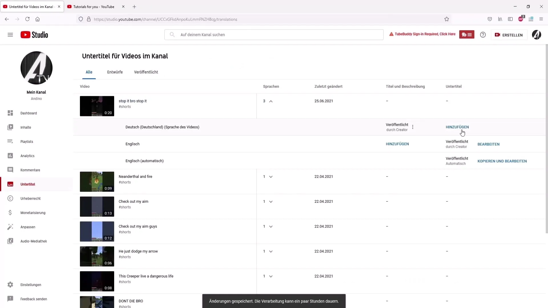 Terjemahkan dan edit subtitle secara otomatis di YouTube Terjemahkan dan edit subtitle secara otomatis di YouTube