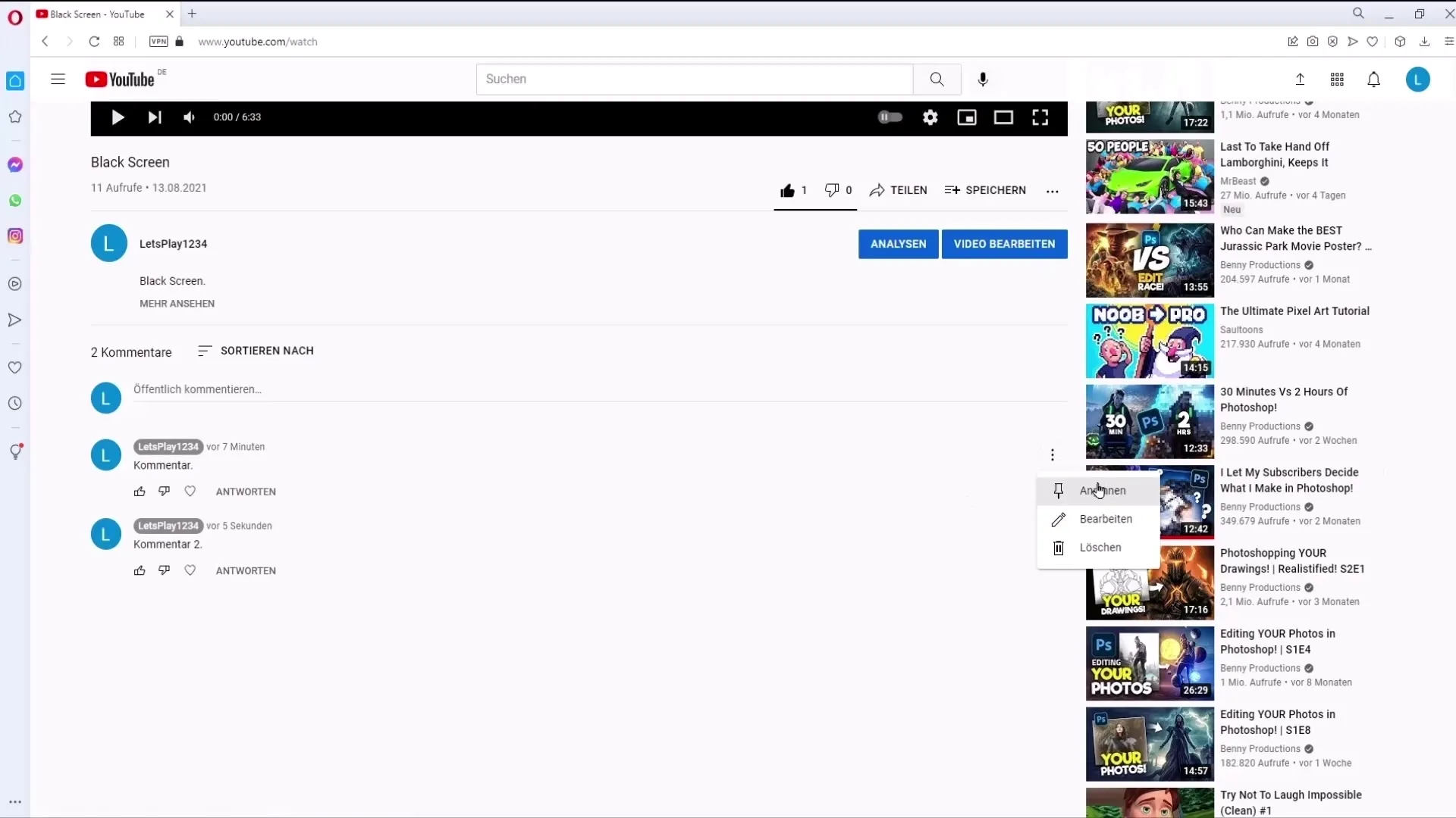 Festnagle kommentarer på YouTube - Veiledning for YouTubere