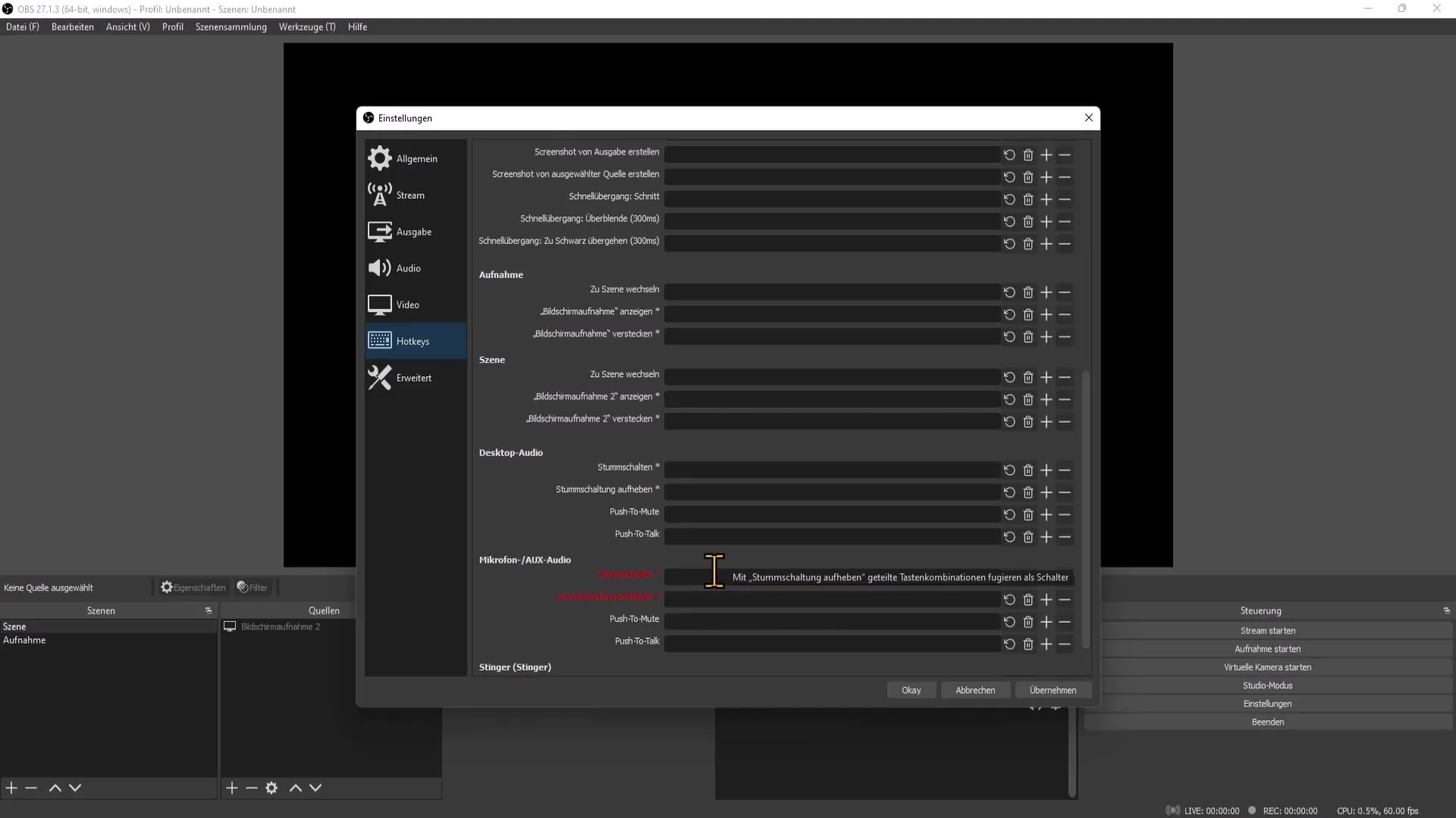 Pengaturan audio optimal untuk OBS Studio Pengaturan audio optimal untuk OBS Studio