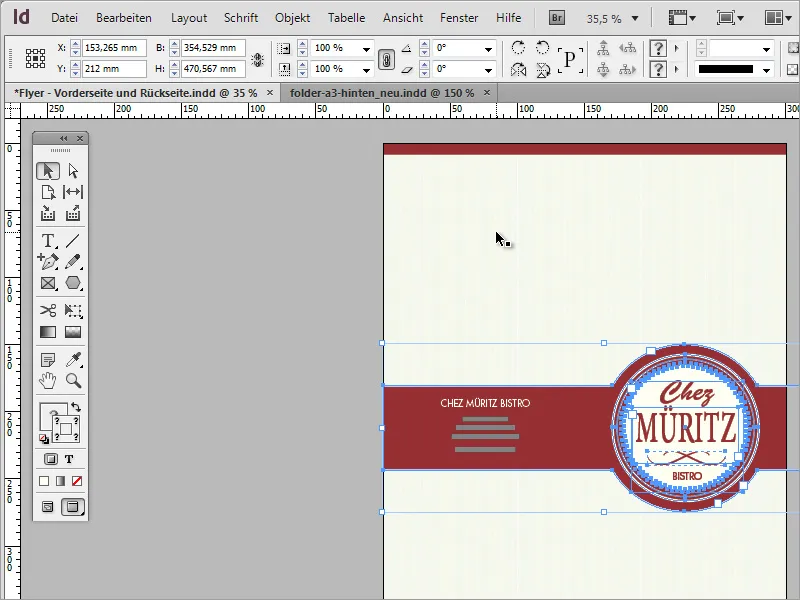 Merancang menu profesional di Adobe InDesign - Bagian 3
