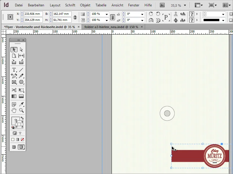 Mendesain menu profesional di Adobe InDesign - Bagian 3