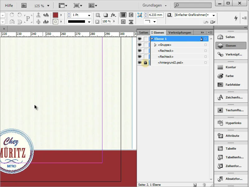 Membuat menu profesional menggunakan Adobe InDesign - Bagian 3