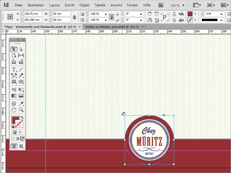 Membuat menu makanan profesional menggunakan Adobe InDesign - Bagian 3
