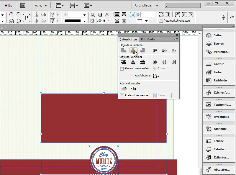 Mendesain menu profesional di Adobe InDesign - Bagian 3