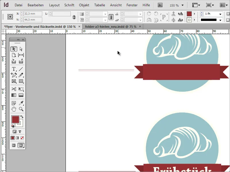 Mendesain menu profesional di Adobe InDesign - Bagian 3