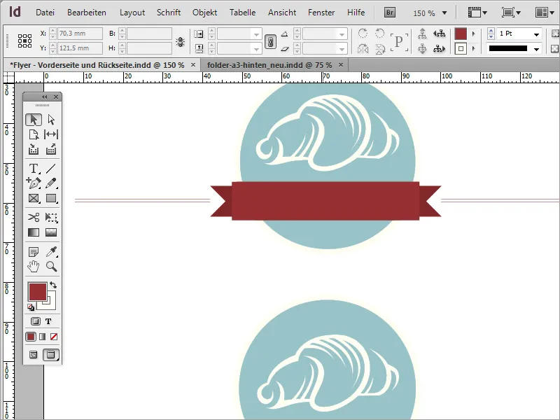 Membuat menu makanan profesional di Adobe InDesign - Bagian 3
