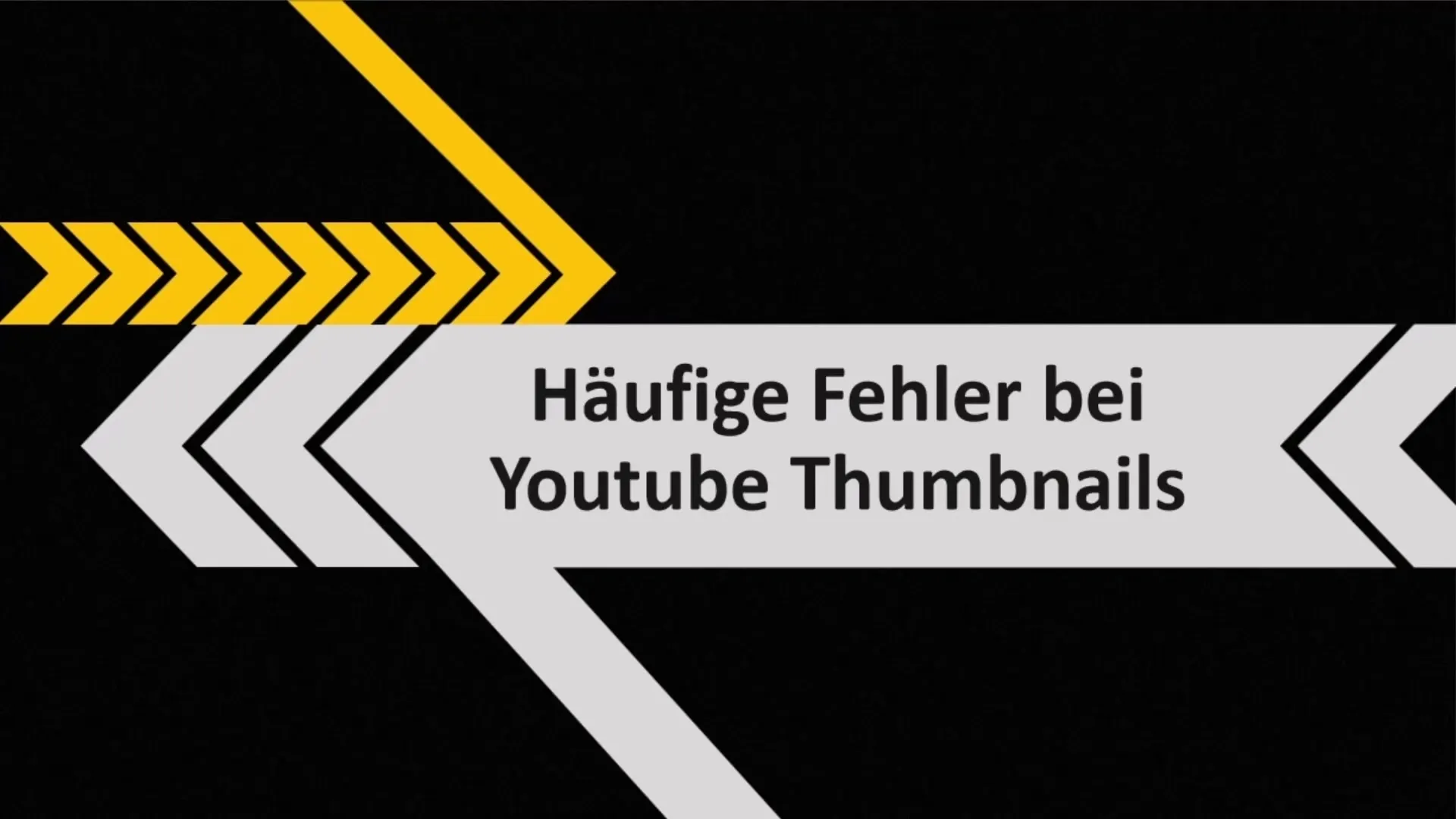 Hindari kesalahan umum dalam miniatur YouTube Menghindari kesalahan umum pada miniatur YouTube