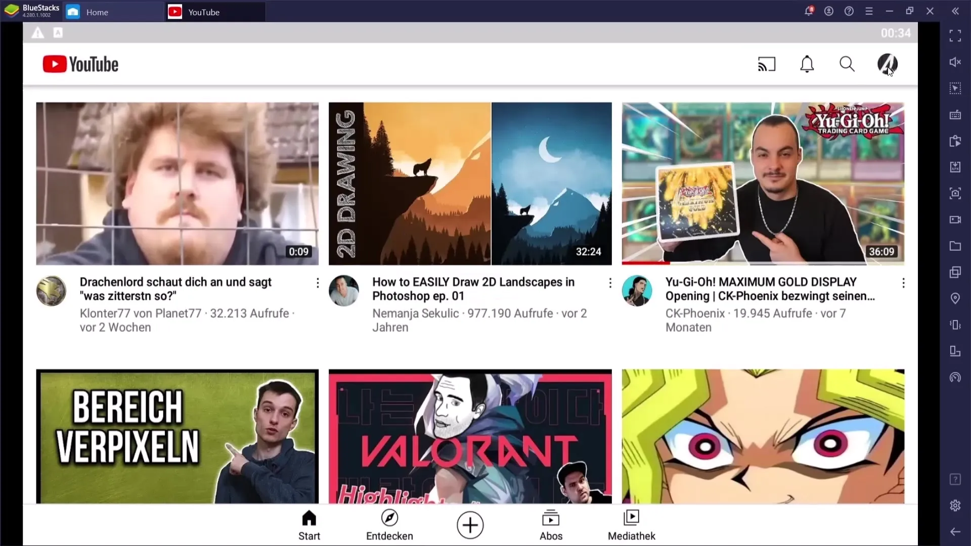 Sletting av YouTube-søkehistorikk og avspillingshistorikk