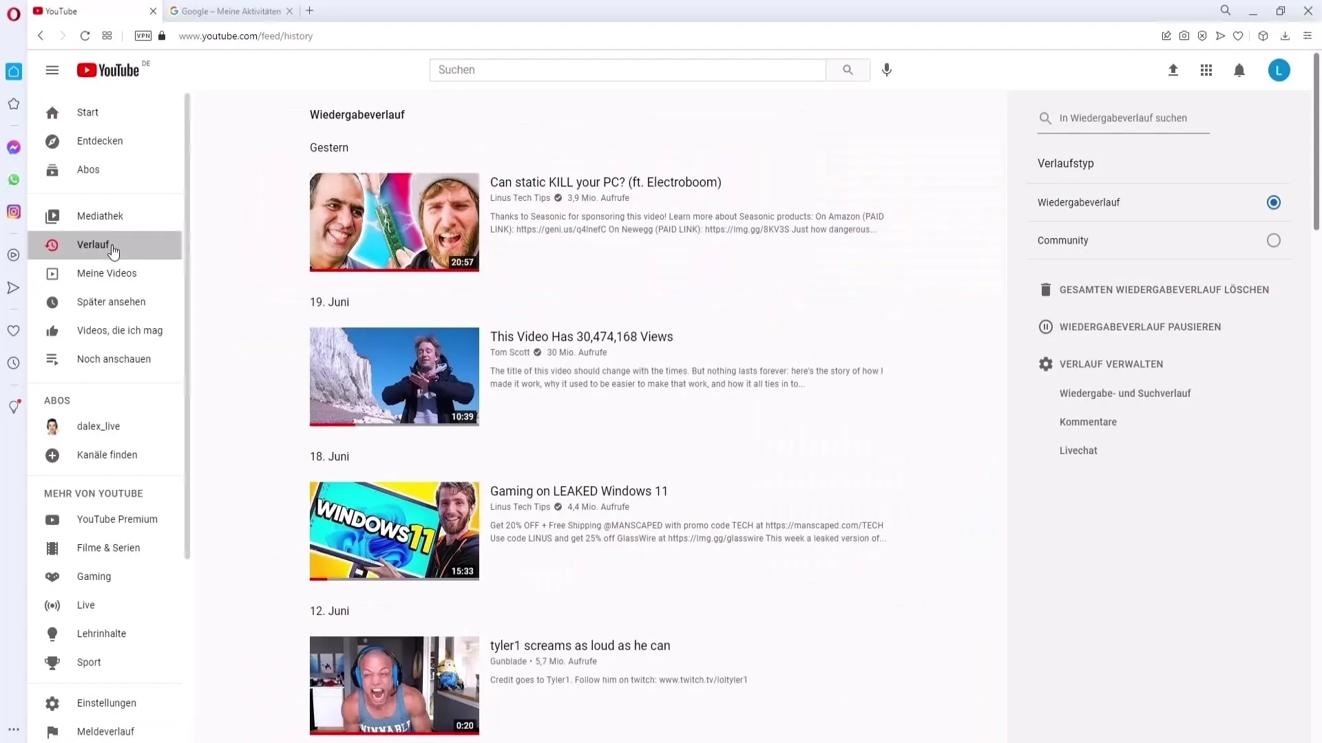 Slette YouTube-søkehistorikk og avspillingshistorikk effektivt