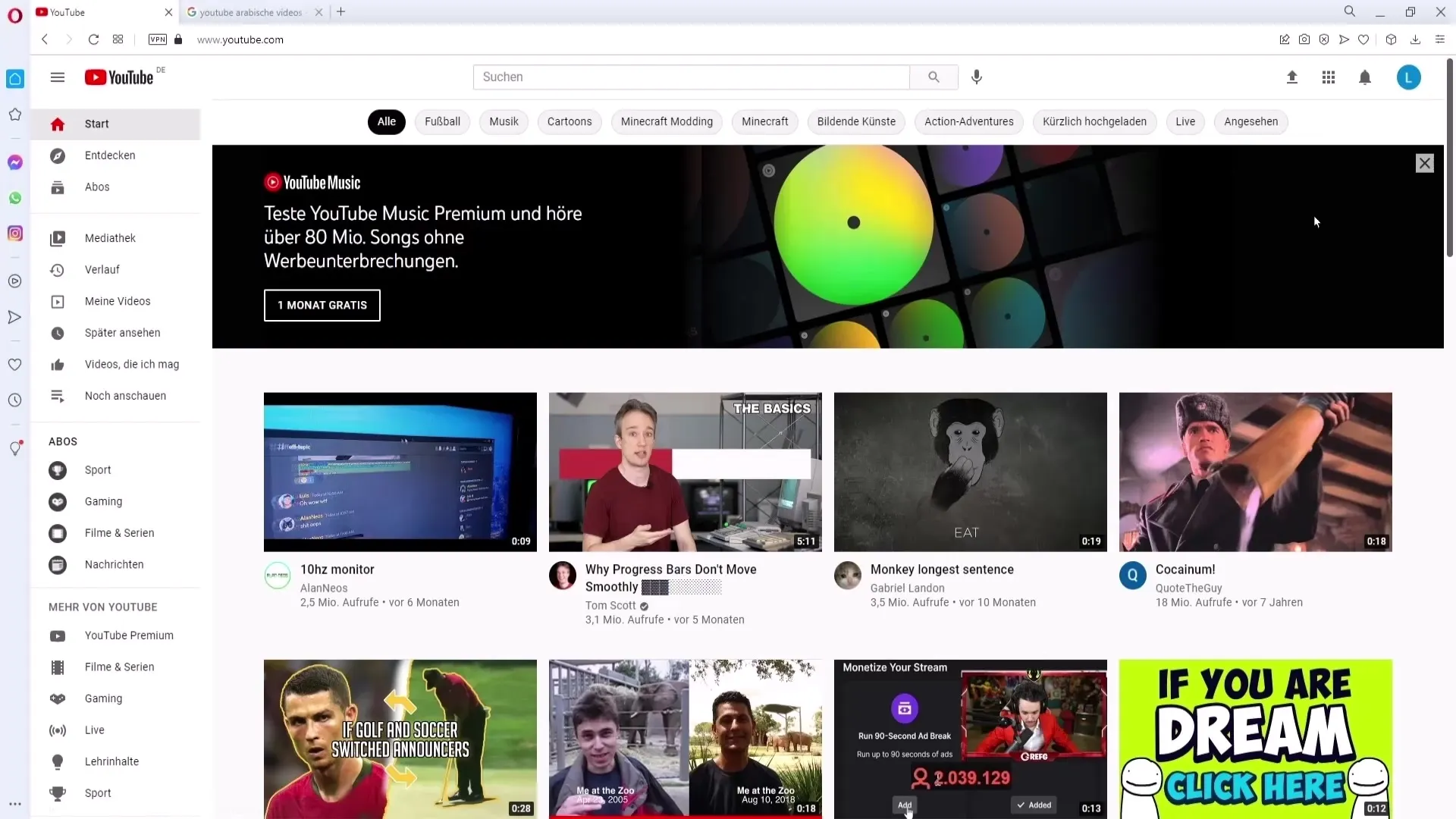 Menemukan video dari negara lain di YouTube Mendapati video dari negara lain di YouTube