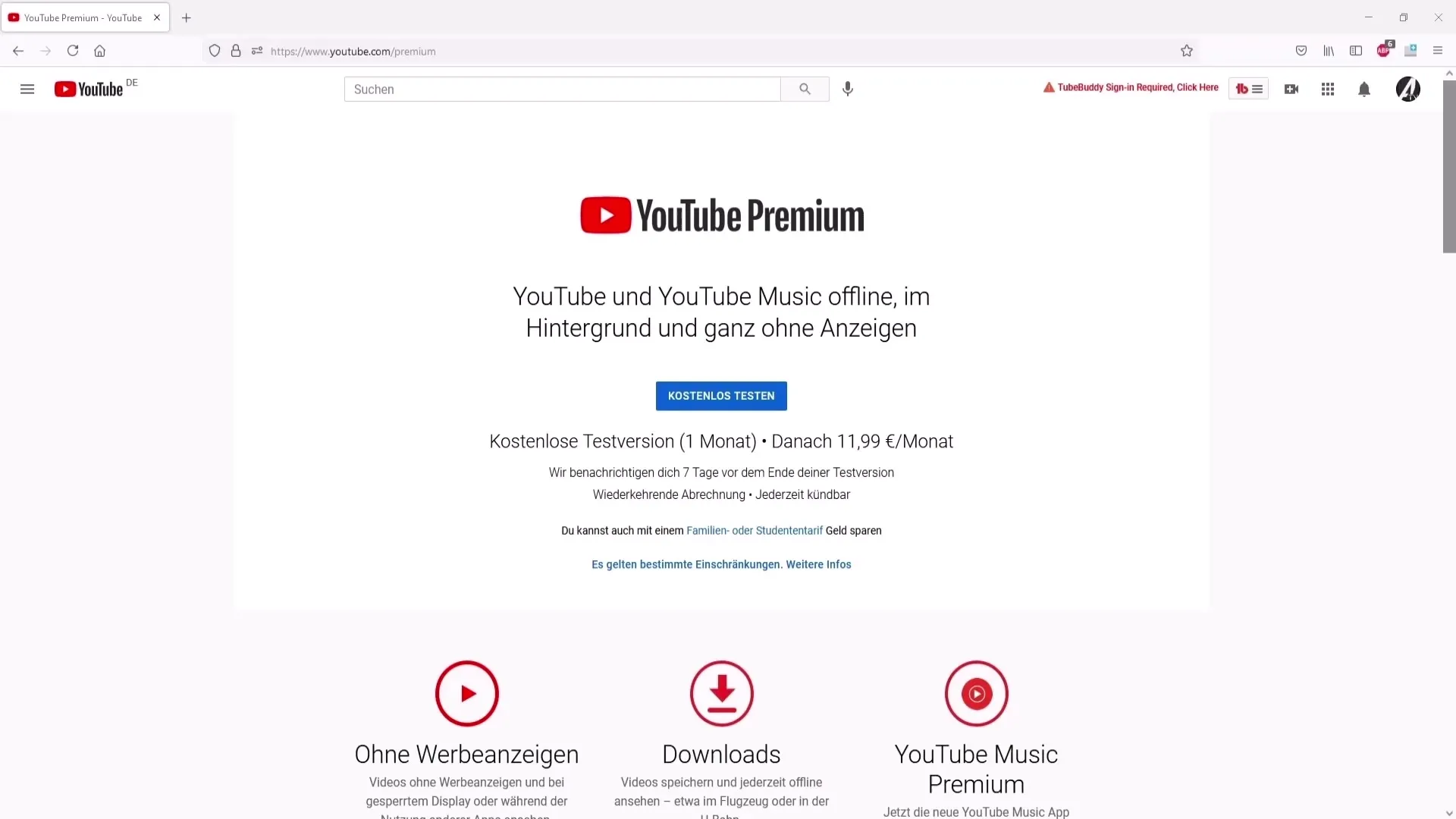 YouTube Premium: De beste fordelene for deg