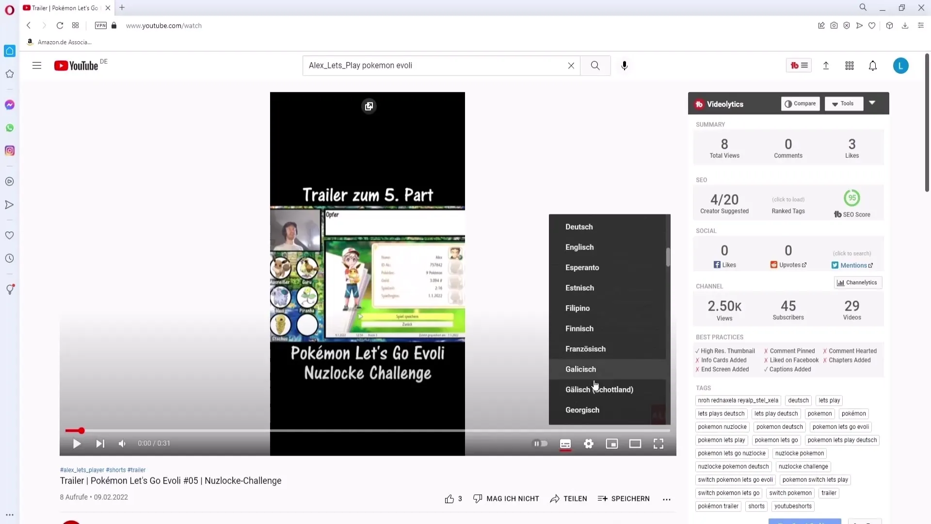 Aktiver og deaktiver undertekster på YouTube