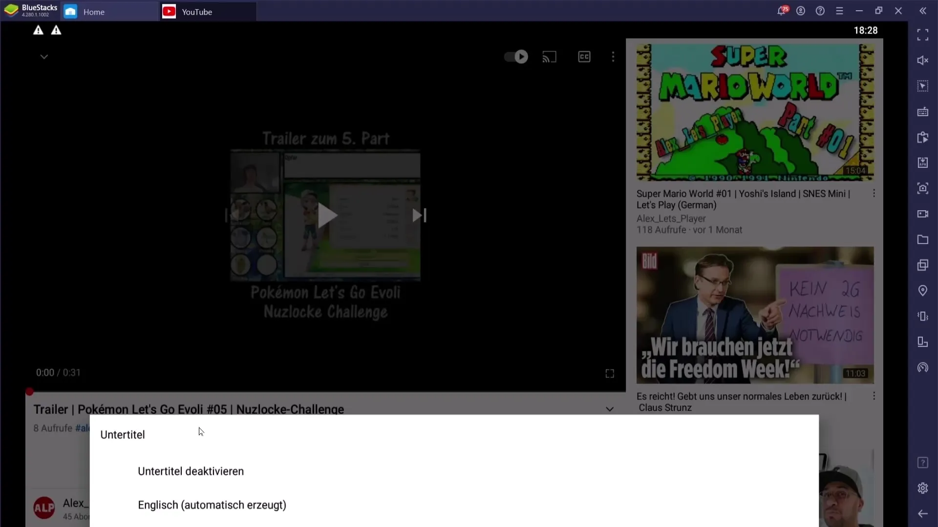 Aktiver og deaktiver undertekster på YouTube