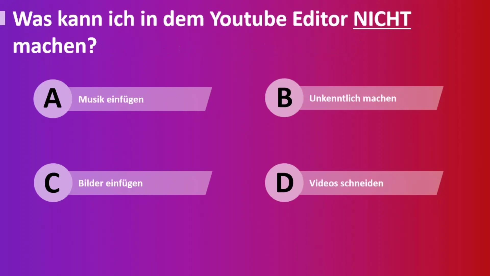 Uji pengetahuan Anda tentang pemasaran YouTube dengan kuis ini Uji pengetahuan Anda tentang pemasaran YouTube dengan kuis ini