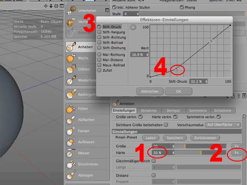 Sculpting in CINEMA 4D - Creative Training: Part 03 - Settings