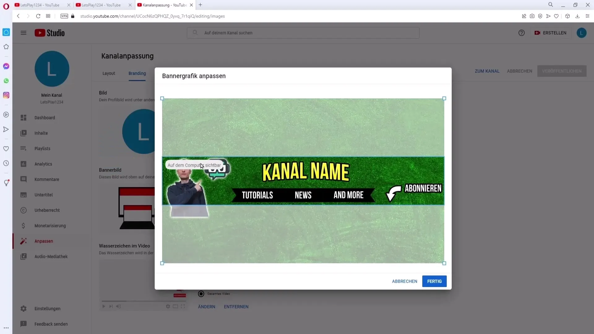 Membuat banner YouTube yang efektif dengan Photoshop Membuat banner YouTube secara efektif dengan Photoshop