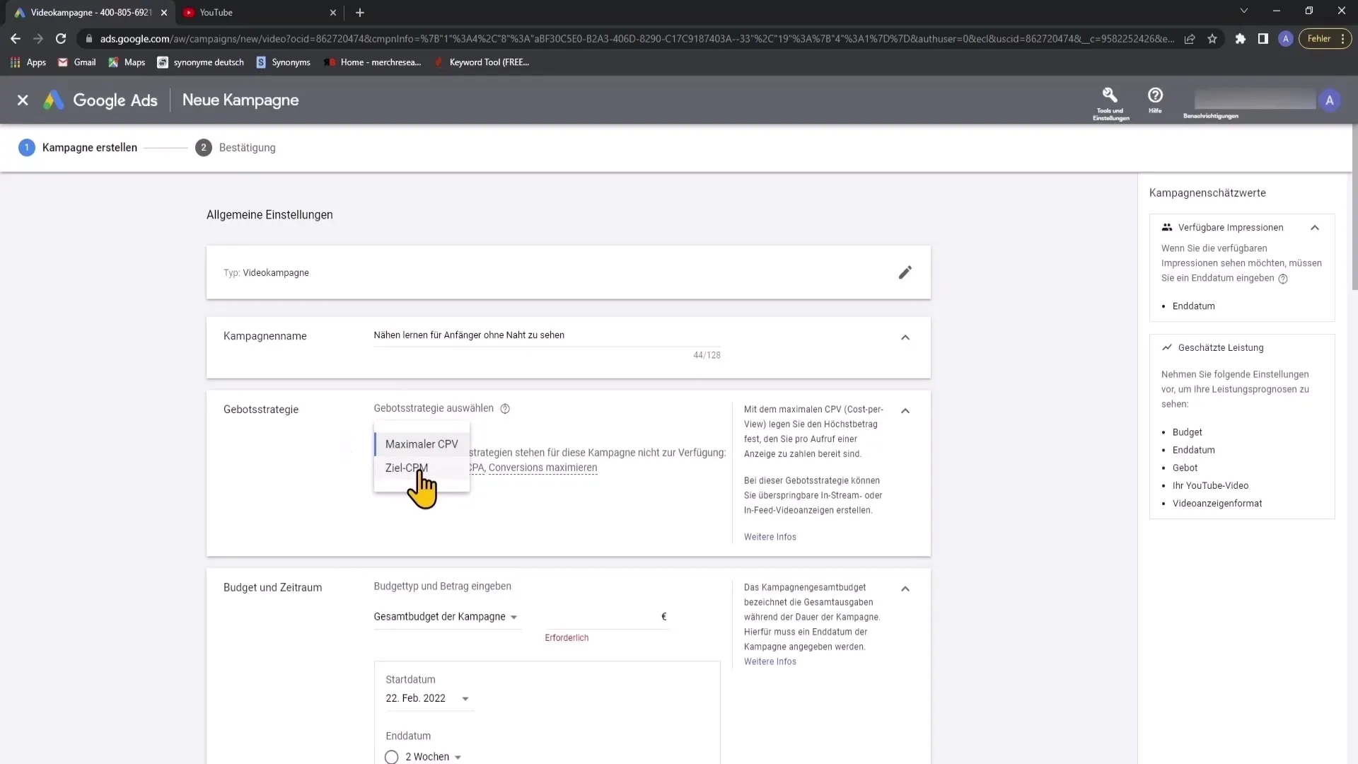 Menjalankan iklan YouTube berorientasi target dengan Google Ads Menjalankan iklan YouTube yang ditargetkan dengan Google Ads