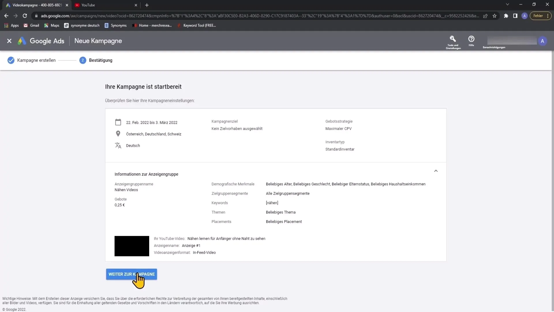 Menjalankan iklan YouTube yang ditargetkan dengan Google Ads Menampilkan iklan YouTube yang ditargetkan dengan Google Ads