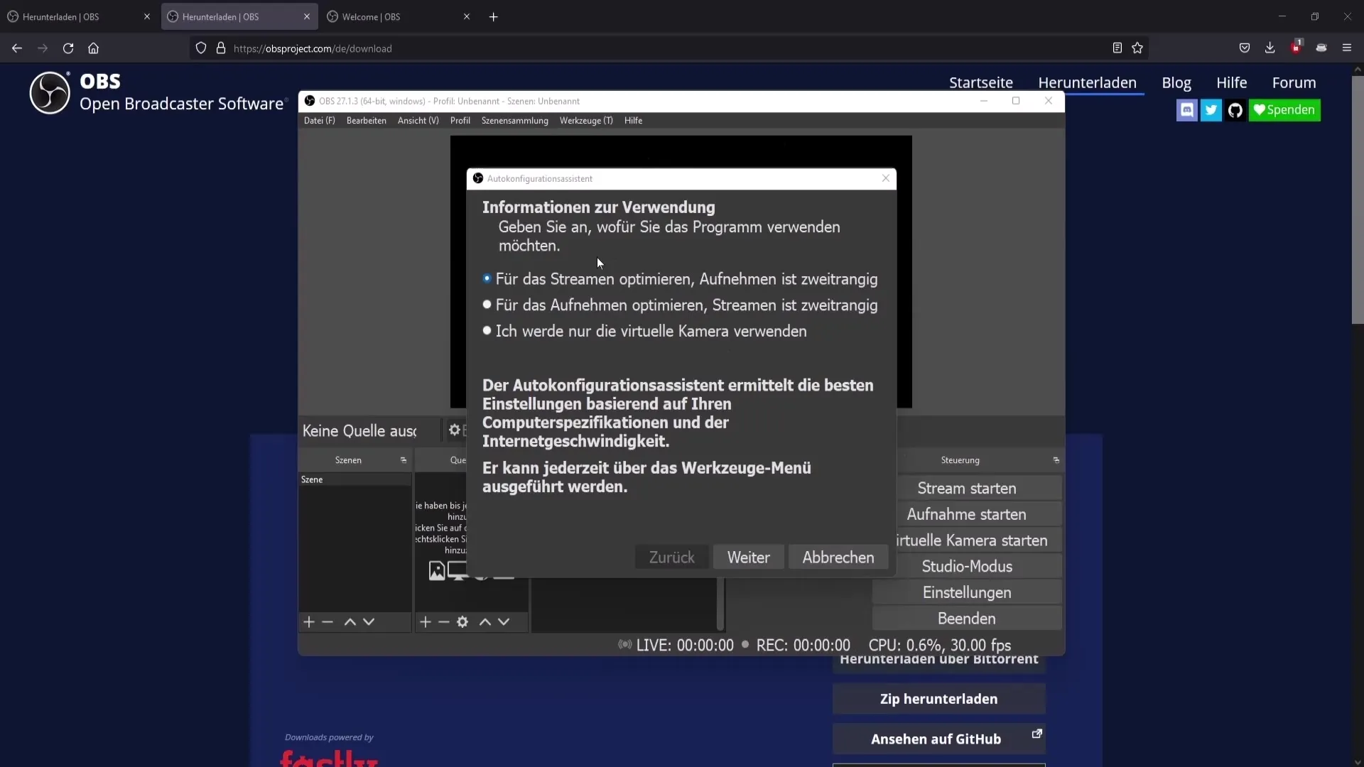 Gratis videopptak med OBS Studio