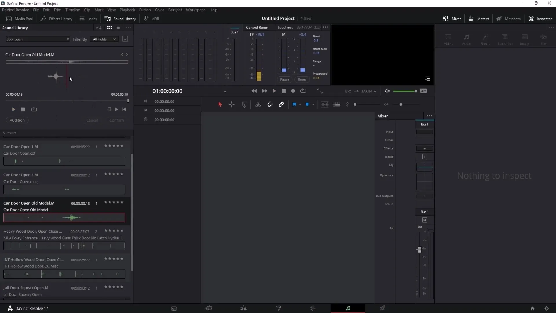 Last ned og bruk gratis lydeffekter for DaVinci Resolve