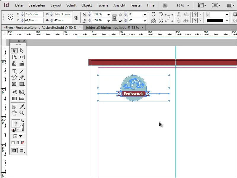 Mendesain menu profesional di Adobe InDesign - Bagian 4.