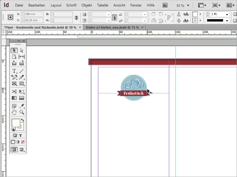 Mendesain menu profesional di Adobe InDesign - Bagian 4