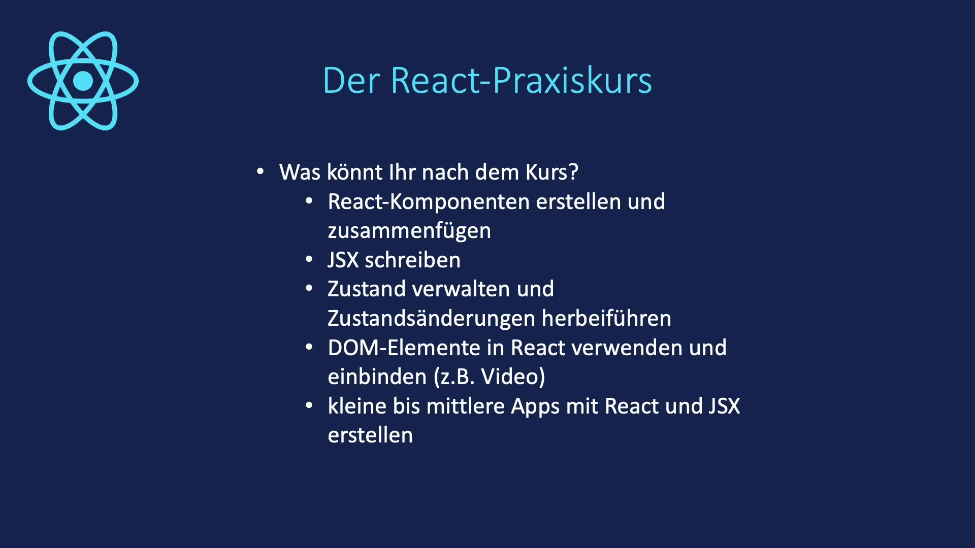 React-Tutorial: Grundlagen für Einsteiger