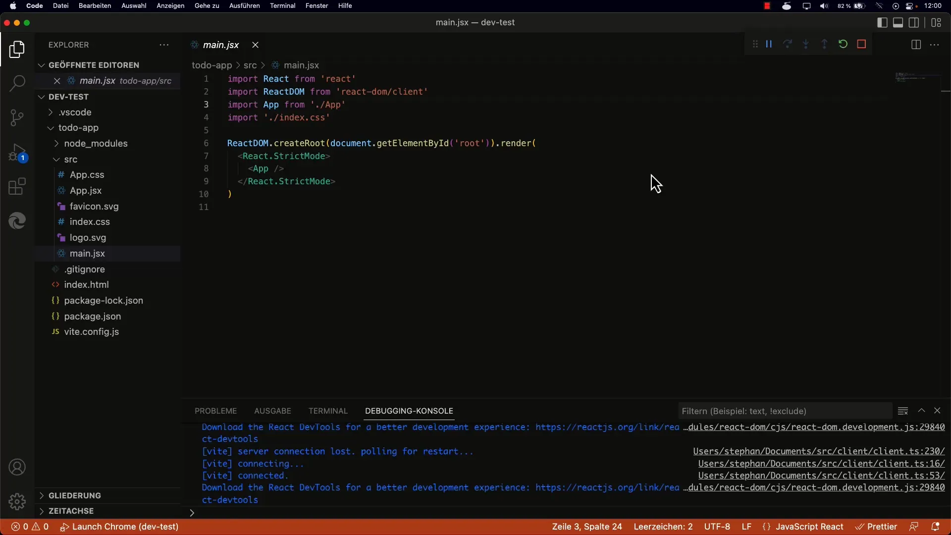 Dasar-dasar struktur dan pembuatan aplikasi React