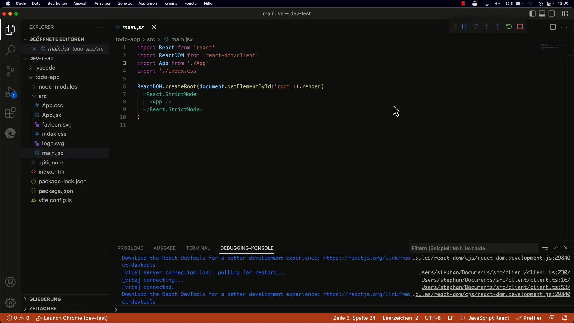 Dasar-dasar struktur dan pembuatan React App