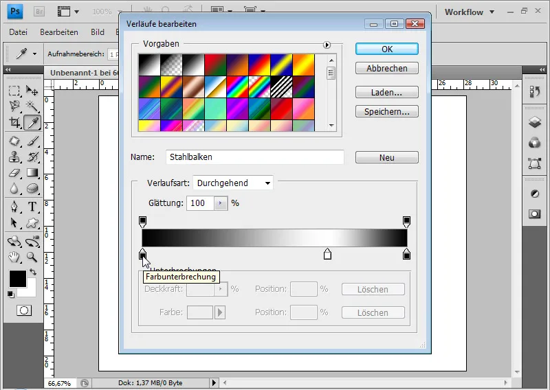 Kovové a chromové efekty pro texty a textury