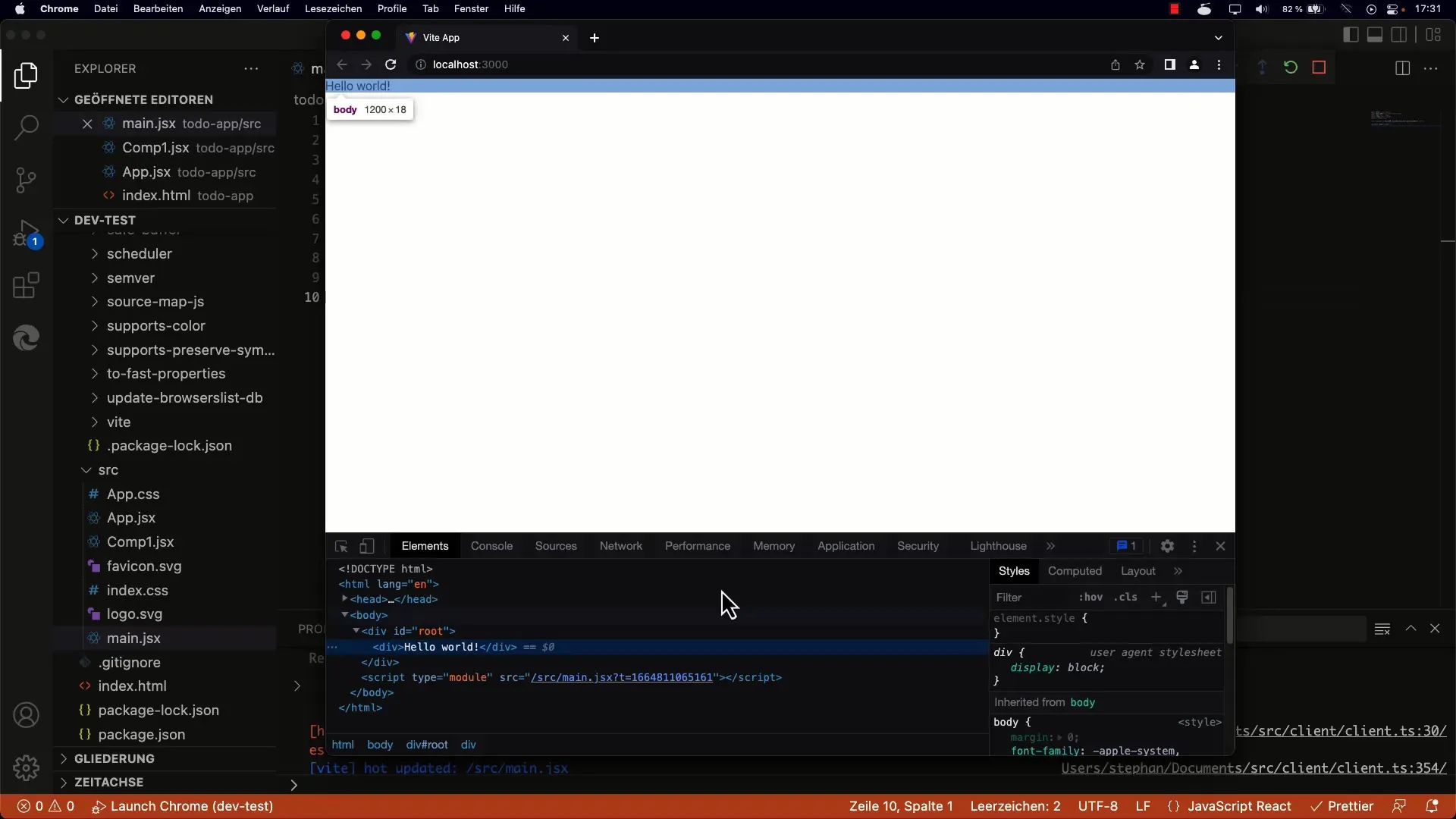 A crea componente în React eficient