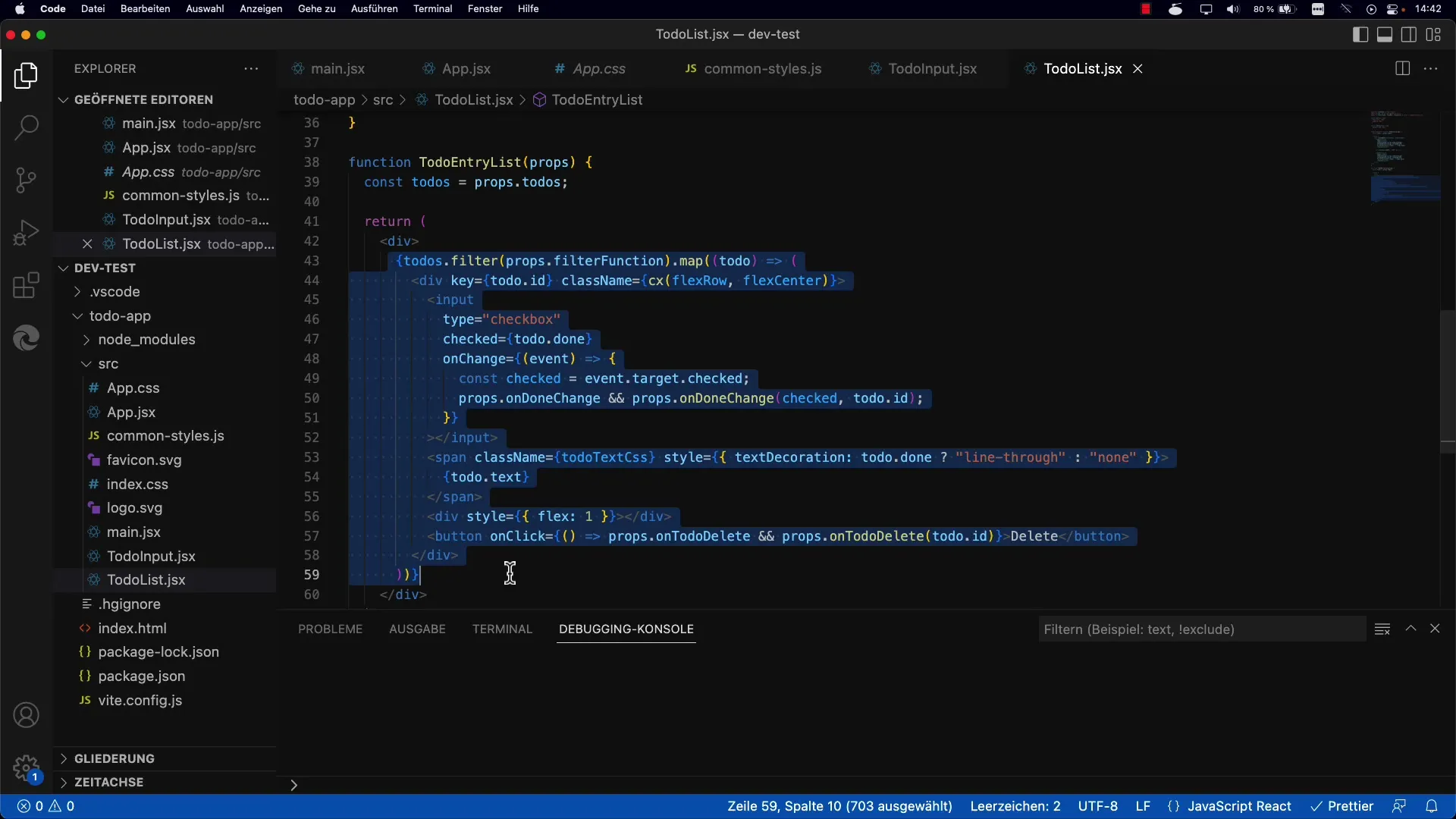 Guardar DIVs em componentes React