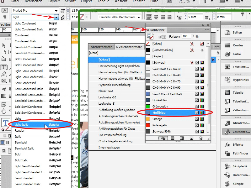 Trucos y consejos para Adobe InDesign: cree y aplique estilos de carácter y de párrafo a la velocidad del rayo
