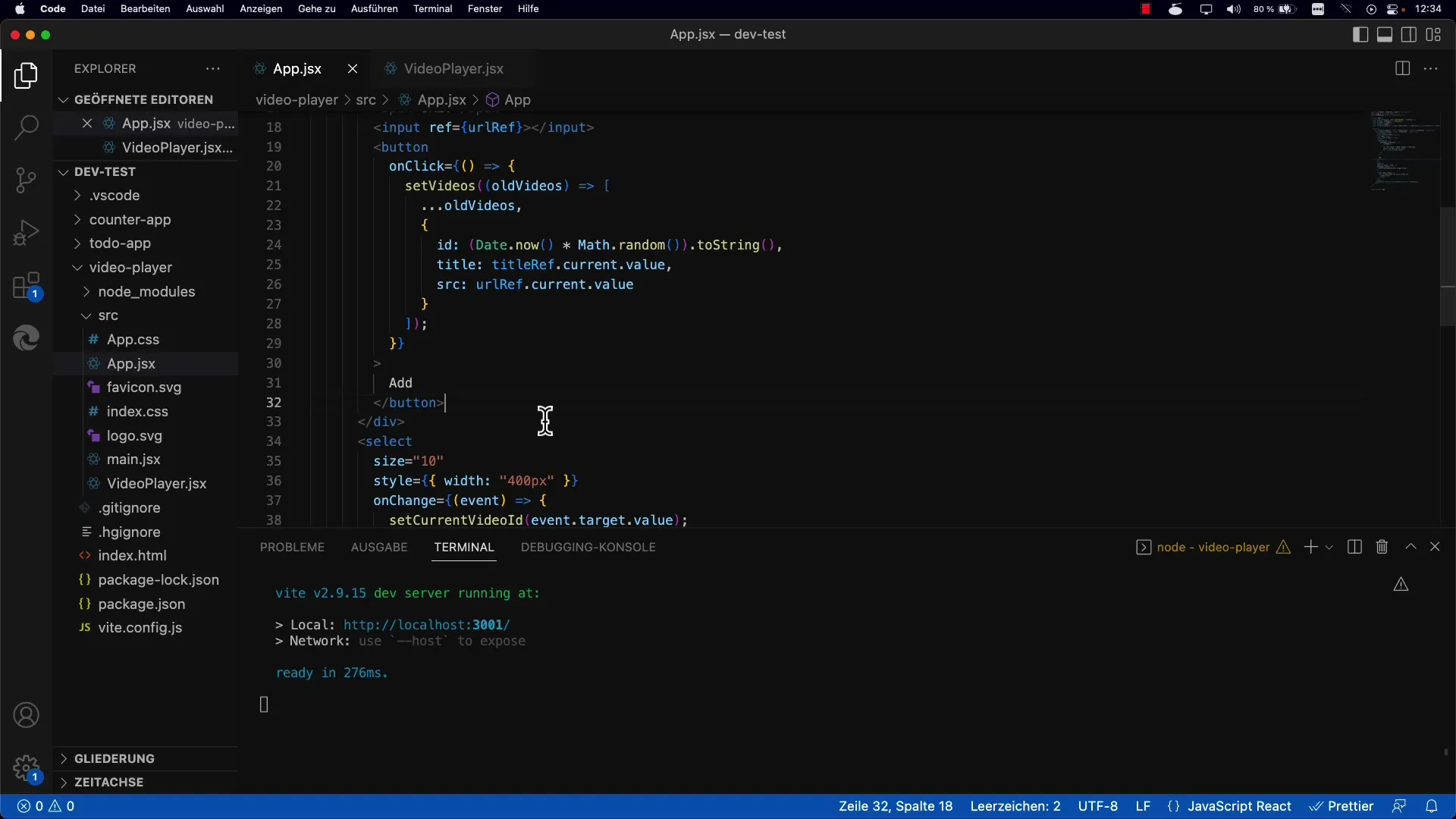 React list: Successfully delete entries