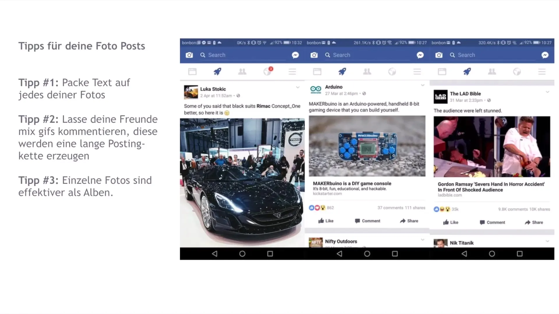 Effektive Facebook-Marketing-Strategien mit Bildern