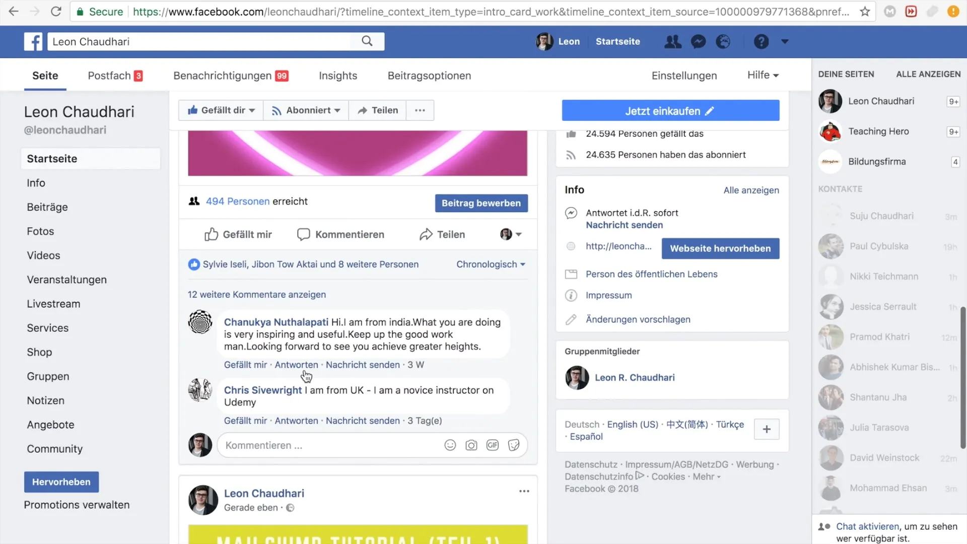 Valorizza la tua pagina Facebook con note