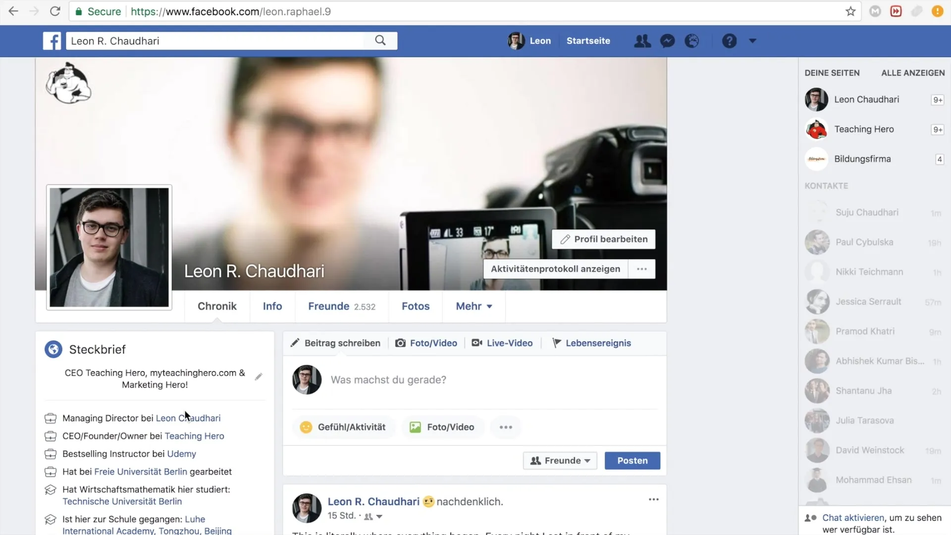 Valorizza la tua pagina Facebook con note